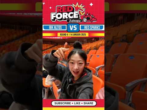 CHEERLEADER RED SPARKS NGOMONG INDO #redsparks #cheerleaders #kovovleague