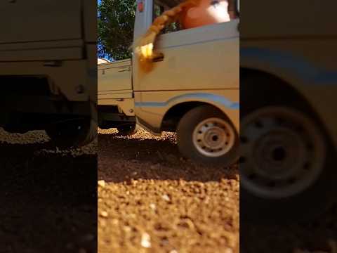 😱1/10 Kei Tora 2WD RC Car WPL-D12 Suzuki Carry #rccar #shorts #rctrack
