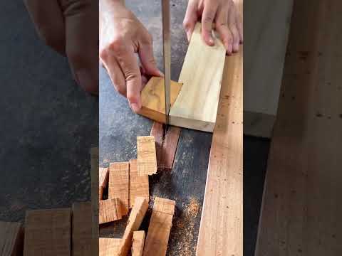 #diy Cách cắt nêm gỗ nhanh và chính xác cho Thợ Mộc .