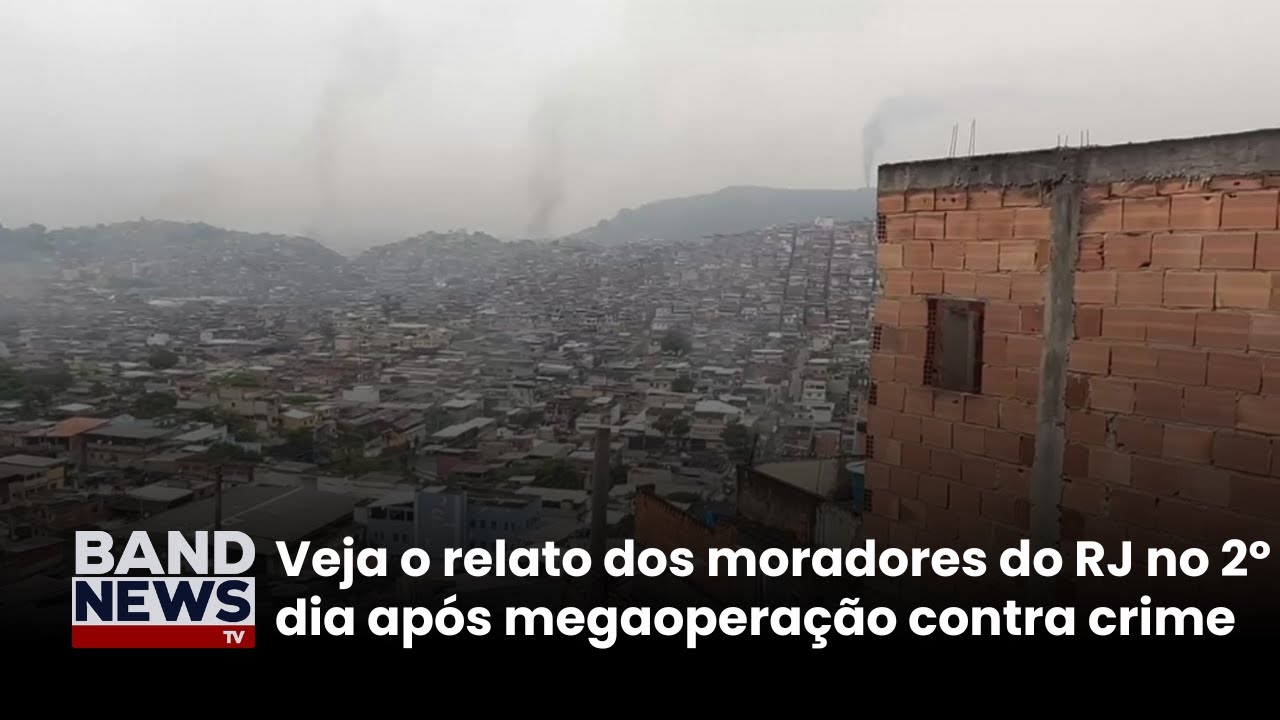 Vendedores reestabelecem rotina após ofensiva no RJ | BandNews TV  TV Online Vendedores reestabelecem rotina após ofensiva no RJ | BandNews TV