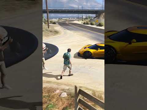 BILLIONAIRE CHALLENGE ME FOR A RACE! #shorts #gta5  | TECHNO GAMERZ GTA 5
