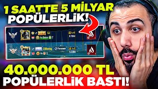 1 SAATTE 40 MİLYON TL POPÜLERLİK BASAN ARAP SIRALAMADA GEÇTİ! BU NASIL OLAY?? | PUBG MOBILE