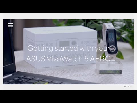 ASUS VivoWatch 5 AERO_Getting started with your VivoWatch 5 AERO