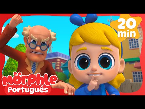 O Jogo do Silêncio! | Melhores Momentos do Morphle! | Desenhos Animados Infantis em Português