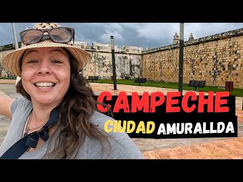 🧐Tienen MURALLAS para PROTEGERSE de los Piratas! Explorando CAMPECHE