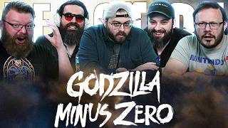 Godzilla Minus Zero | Official 1.43:1 Trailer REACTION!!