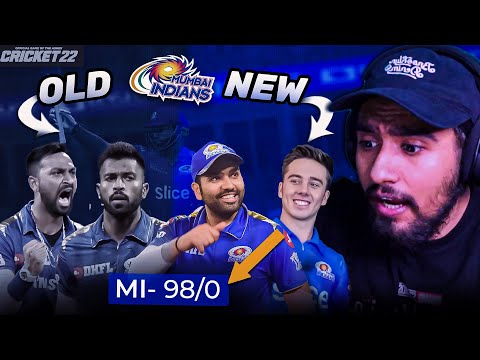 Chasing THE BIGGEST TOTAL against OLD MUMBAI | CRICKET 22