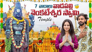 వాడపల్లి వెంకటేశ్వర స్వామి  🙏🏻 TEMPLE #nanipinky #nanipinkyofficial #nanipinkyreels