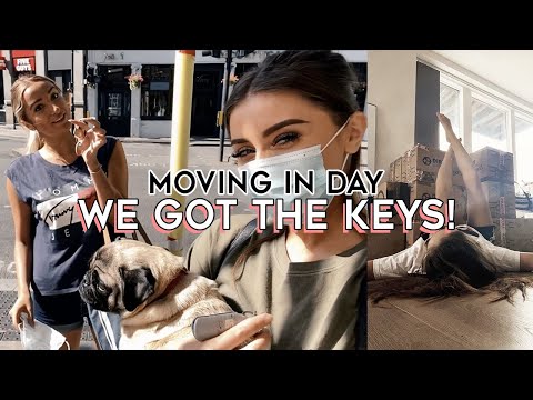 THE BIG DAY: MOVING INTO OUR DREAM APARTMENT | MOVING VLOG 2