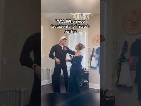 You "accidentally" put together an outfit again. #couplecomedy #couplelife #funny #cute
