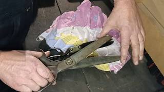 Die Schere, die wie ein Messer schneidet: Vergessene Erfindung restauriert | Teil 1 von 2