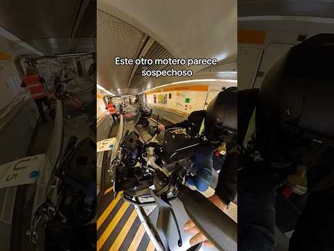 ENCERRADO CON ÁNGEL DEL INFIERNO!!! ? #motos #aventuras #moteros #viajes #shorts #short #bmwgs