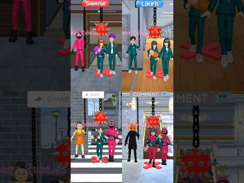Compilations Sad Trap 💔 SAKURA SquidGame #sakuraschoolsimulator #shorts #sakura #ytshorts
