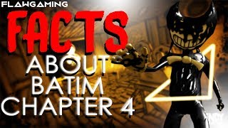 LEAKED FACTS ABOUT CHAPTER 4 | Bendy and the ink machine Chapter 4