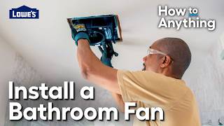 How to Replace a Bathroom Exhaust Fan | How To Anything