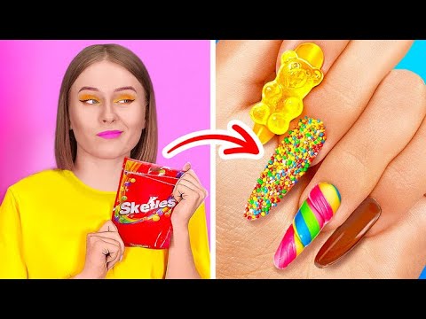 LET'S SNEAK CANDIES INTO CLASS | Cool Food Hacks and Funny Ideas by 123 GO! Genius