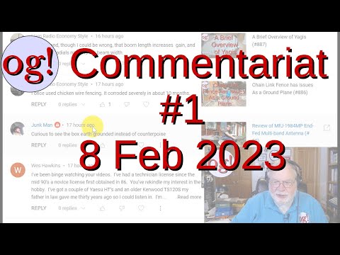 Commentariat #1 Commenting on the comments on Ask Dave as of 8 Feb 2023