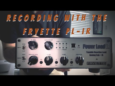 Fryette Power Load IR Part Two: Building a Track with the Fryette PL-IR using IRs