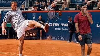 The Day PONYTAIL Federer Went GOD MODE So His Opponent Lost His Mind