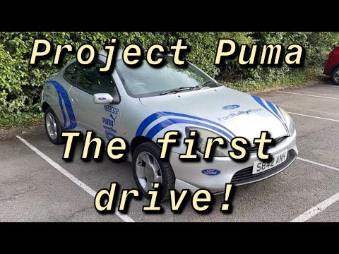 Project Puma. My first drive of the Ford Puma I accidentally bought!