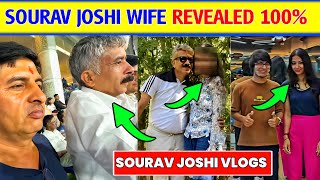 🫨OMG Sourav joshi Wife Revealed in this video |Sourav joshi ki shadi | Sourav joshi Wife photo