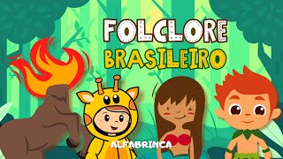 Lendas do folclore brasileiro - Praticar a leitura - Aprender a ler e escrever #videoeducativo