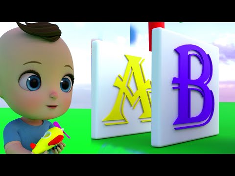 Toy Airplane ABC Adventure 🚀 | Learn Alphabet for Children | Kids Songs & Rhymes
