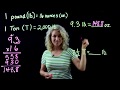 Weight Conversion and Measurement