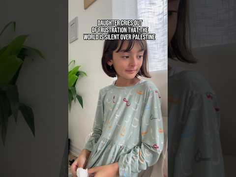 Daughter CRIES over world being SILENT
