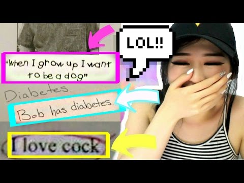 REACTING TO FUNNIEST KID TEST ANSWERS!!