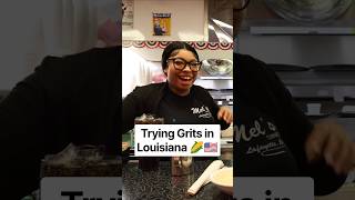 Trying Grits in Louisiana 🌽🇺🇸
