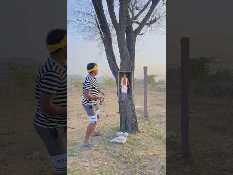 Ped Me Chote Chote Insan ๐คฏ#shorts #Dineshdhamaal #funnyvideo #comedyvideo