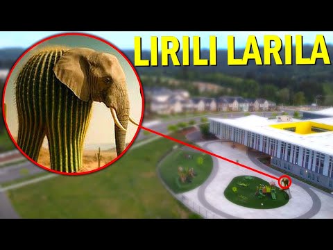 Drone Catches LIRILI LARILA IN REAL LIFE!! *ITALIAN BRAINROT SPOTTED*