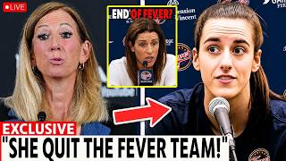 BREAKING: WNBA COMMISSIONER JUST CONFIRMS CLARK QUITS THE FEVER AFTER BEING INJURED! THIS IS HUGE!