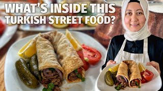 Tantuni Wraps from Turkey 🇹🇷 | Street Food Style Beef & Lavash with Ayran