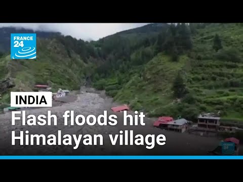 YouTube video thumbnail: Flash Floods and Landslides Hit Himalayan Village, Dozens Missing