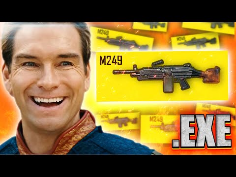 CRAZY M249 SQUAD.EXE in PUBG Mobile