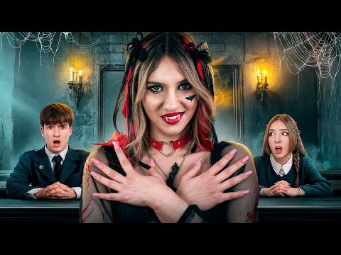 Nerd Became a Vampire || Our New Teacher is a Vampire