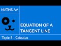 Tangent Lines and Derivatives Concepts