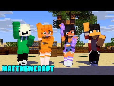 OXY, DREAM, APHMAU AND AARON | LA DE DA DE DE DANCE |