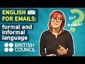 Email Writing Etiquette and Formality