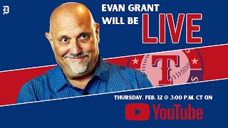 Texas Rangers Insider Evan Grant chats live from Spring Training - Feb 12