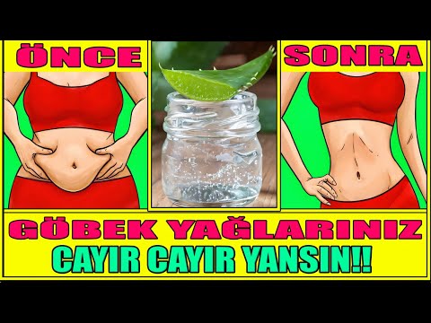 Bu Doğal Karışımı Evde Hazırlayın ve Göbek Yağlarınız Cayır Cayır Yansın!!