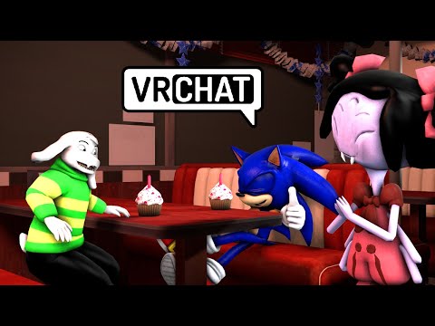 SONIC AND ASRIEL GO TO MUFFETS BAKERY IN VR CHAT!
