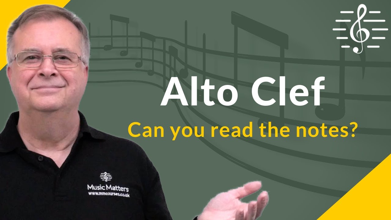 Reading Notes in the Alto Clef - Music Theory