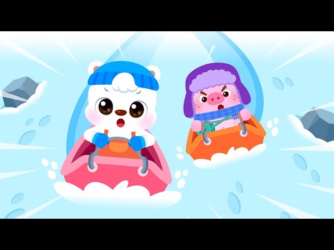 ¡Mira, Está Nevando!🧊☃️🧤❄️ | Copo de Nieve | Canciones Infantiles | Lotty Friends Español