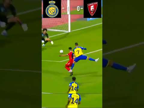 Al Nassr VS Al Wehda | Ronaldo 4 Goals | #alnassrvsalwehda #shorts #youtube
