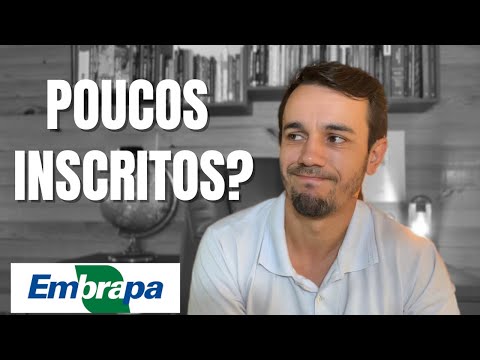 CONCURSO DA EMBRAPA FLOPOU? - Inscrições Prorrogadas (DE NOVO)!