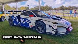 Drift Show and exclusive car show in Australia | Celebration of Motorsport| Mclaren P1 Mclaren Senna