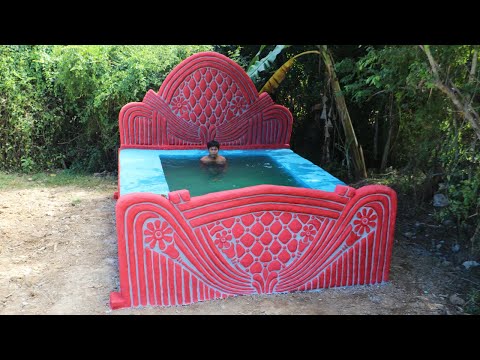 How To Build Bed Swimming Pool [Part 3]